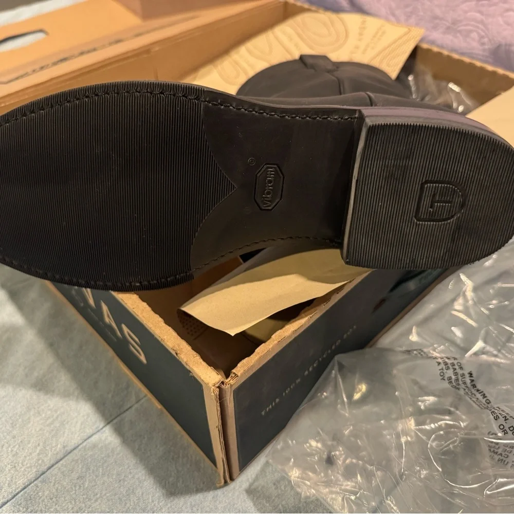 Tecovas Black Leather Men's Boots